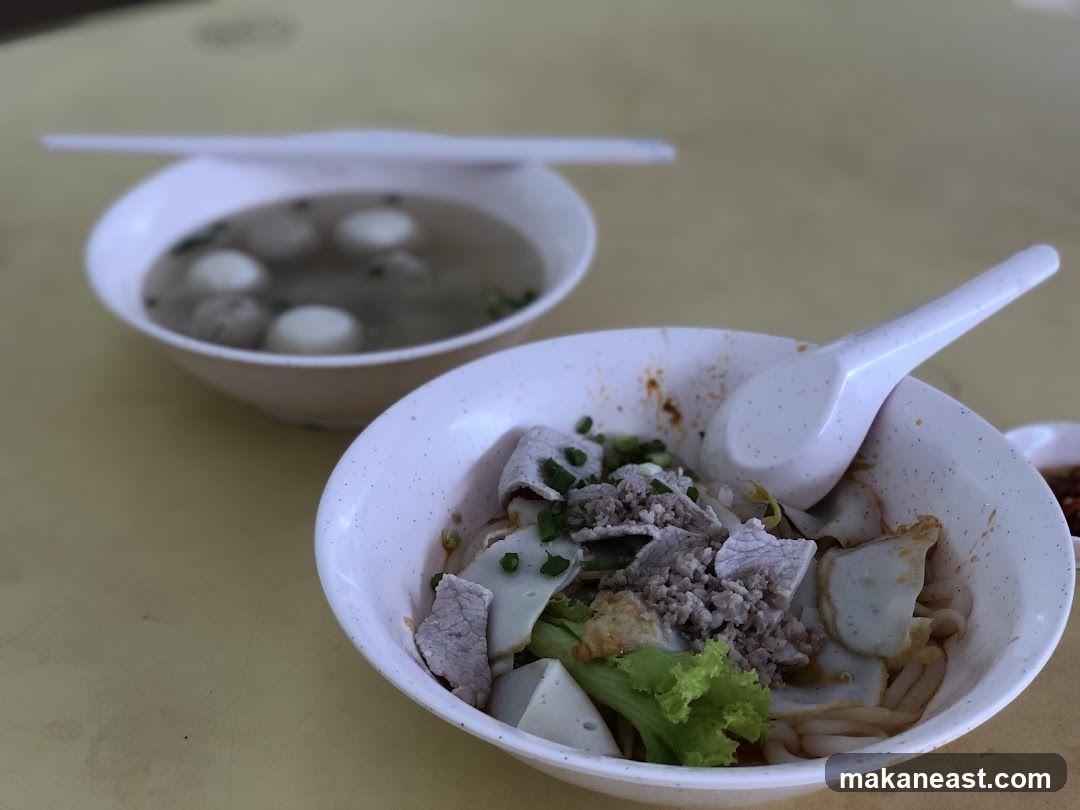 Noodle Soup with Fish Balls