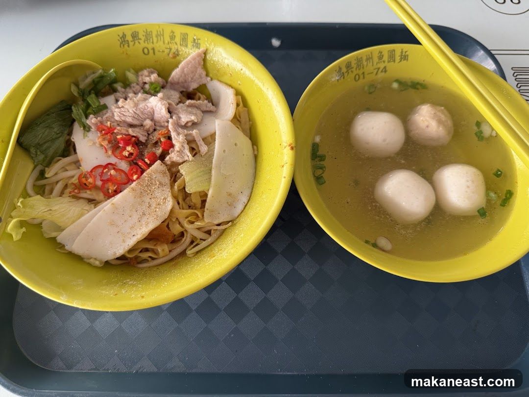 Noodles with Fish Balls