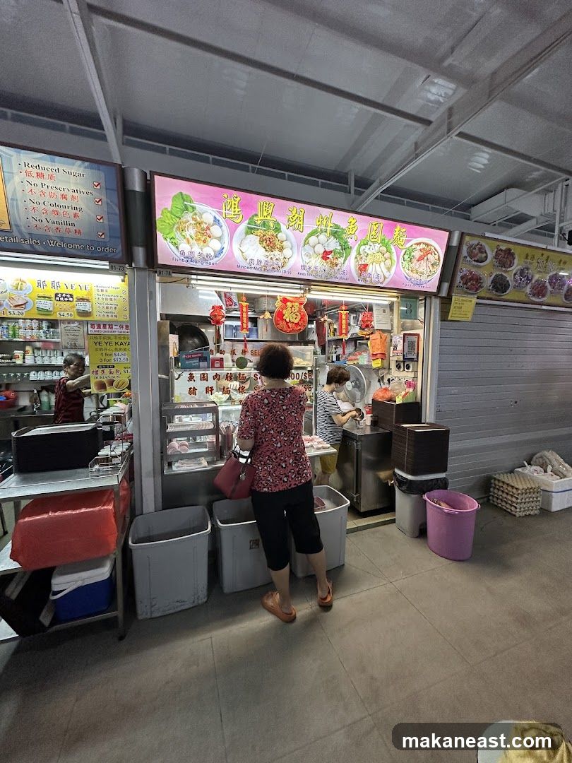 Food Stall with Menu
