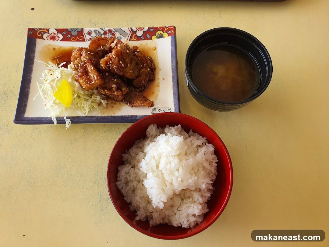 Japanese Fried Chicken Meal