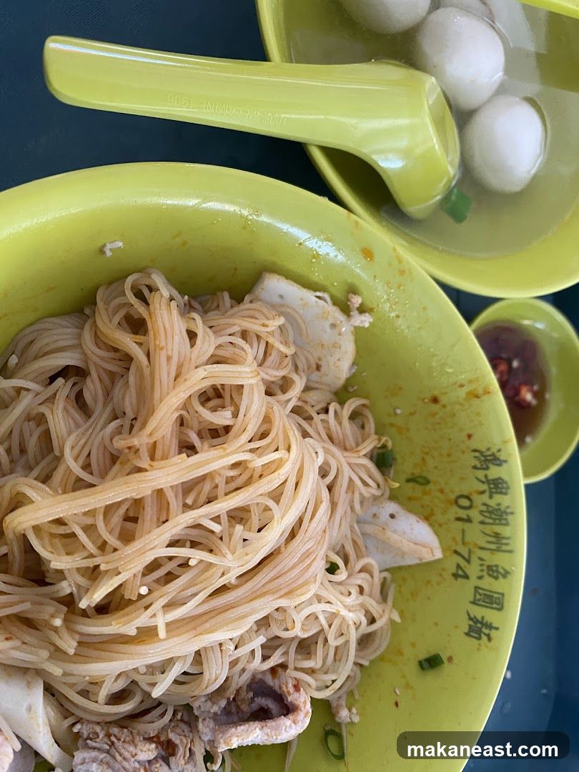 Noodles with Fish Balls