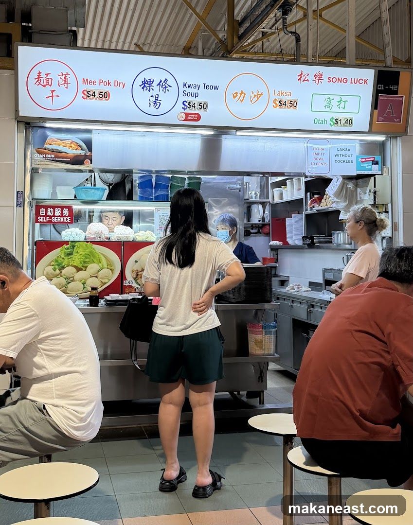 Food Stall Menu
