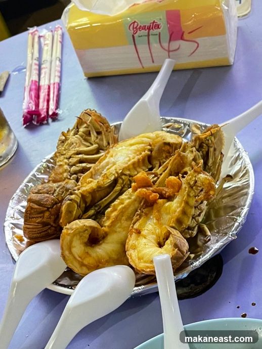 Fried Lobsters