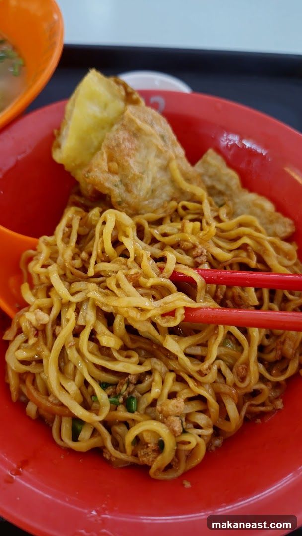 Noodles with Fried Egg