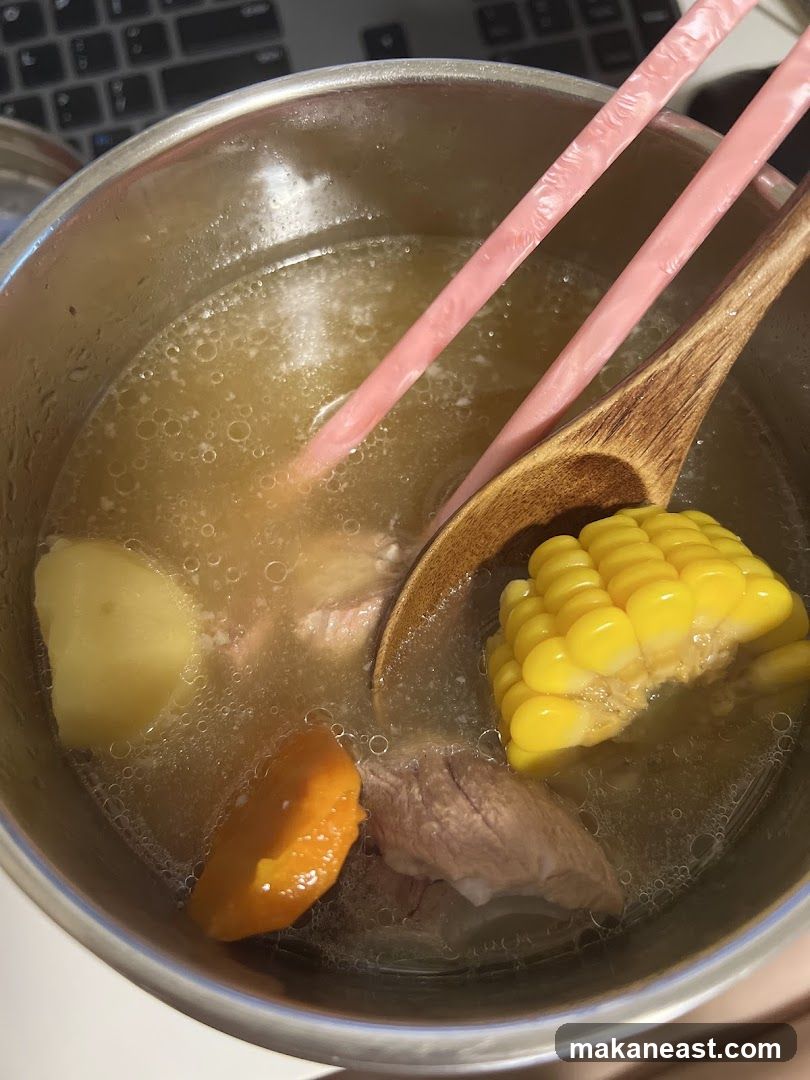 Soup with Meat and Vegetables