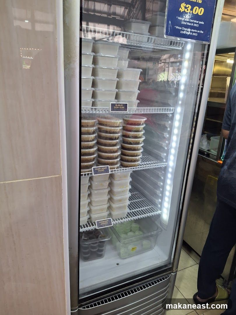 Desserts in Refrigerator