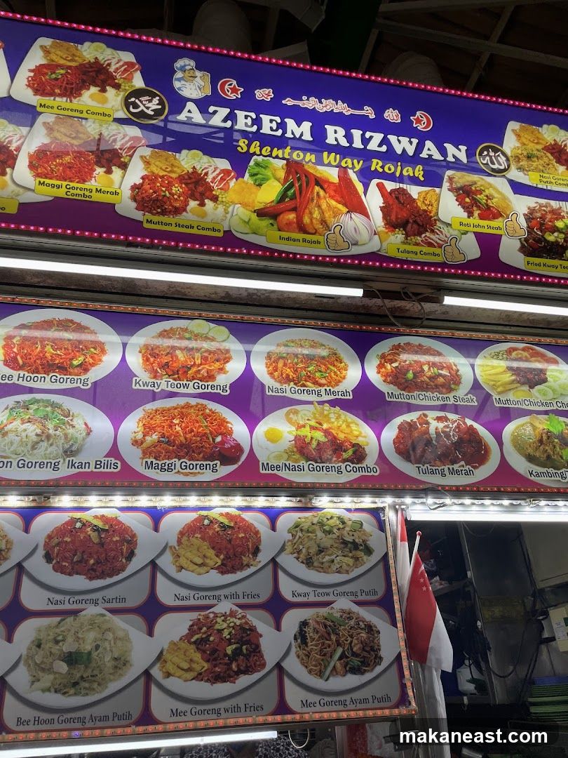 Food Stall Menu