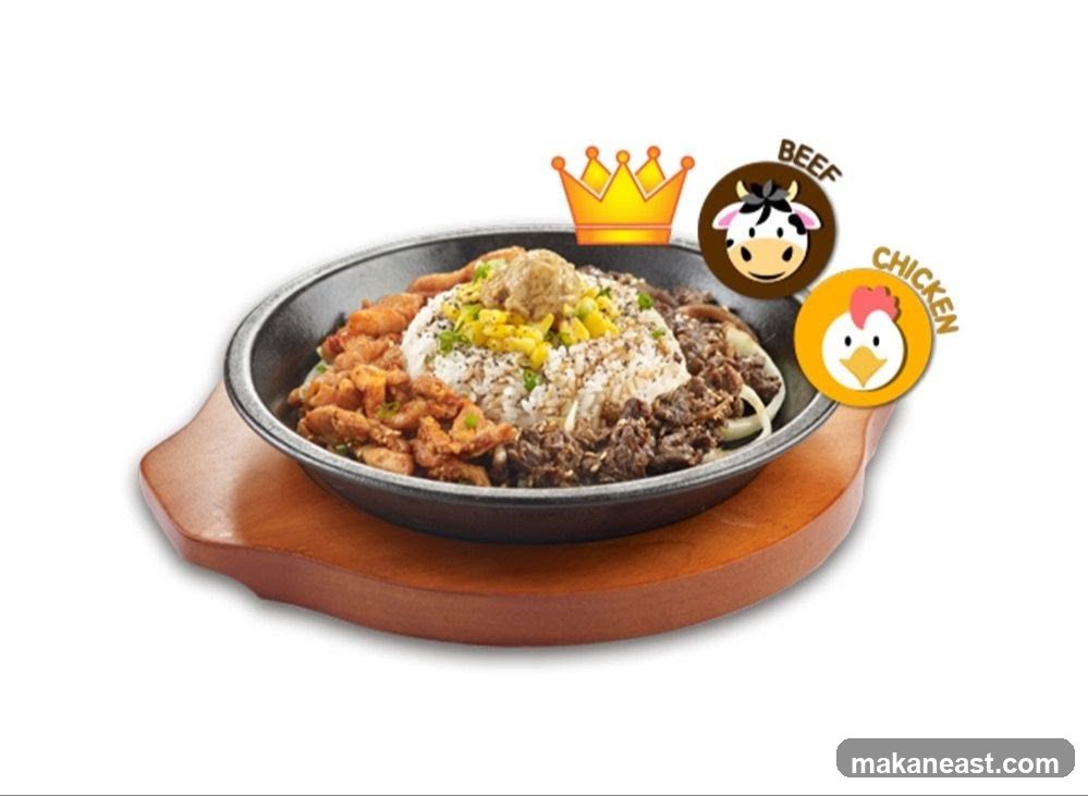 Sizzling Plate Meal