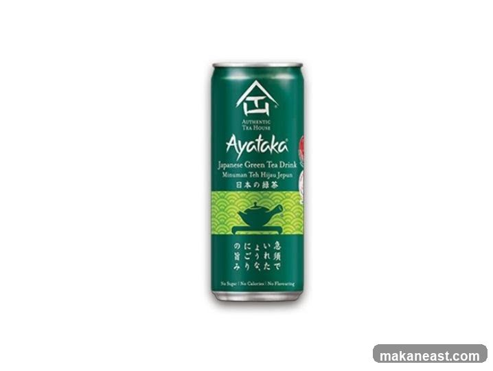 Ayataka Japanese Green Tea Drink Can