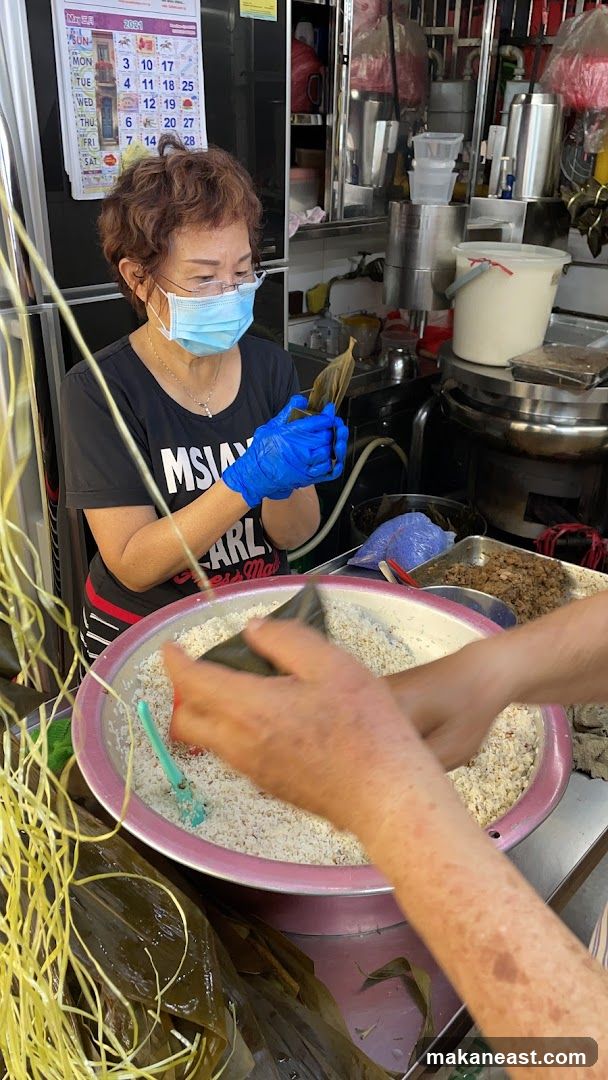 Woman Preparing Food