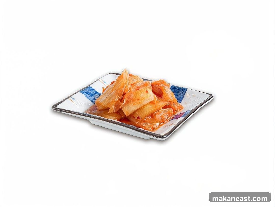 Kimchi on a Plate