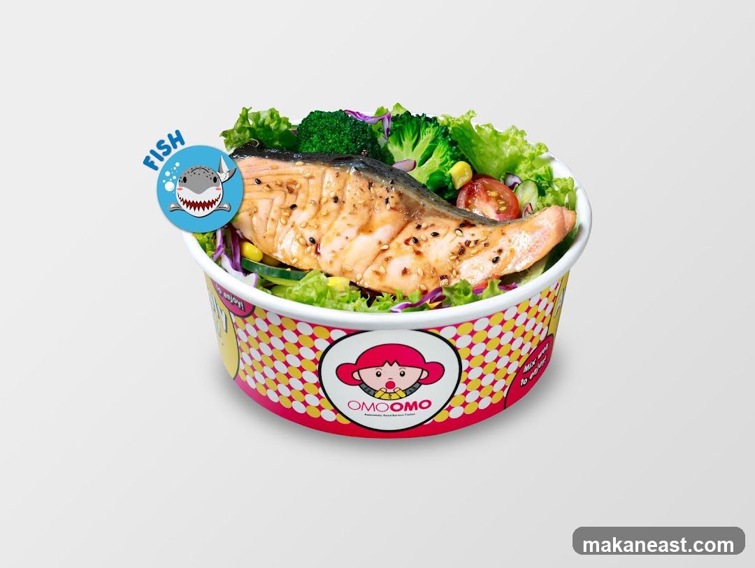Salmon Salad Bowl