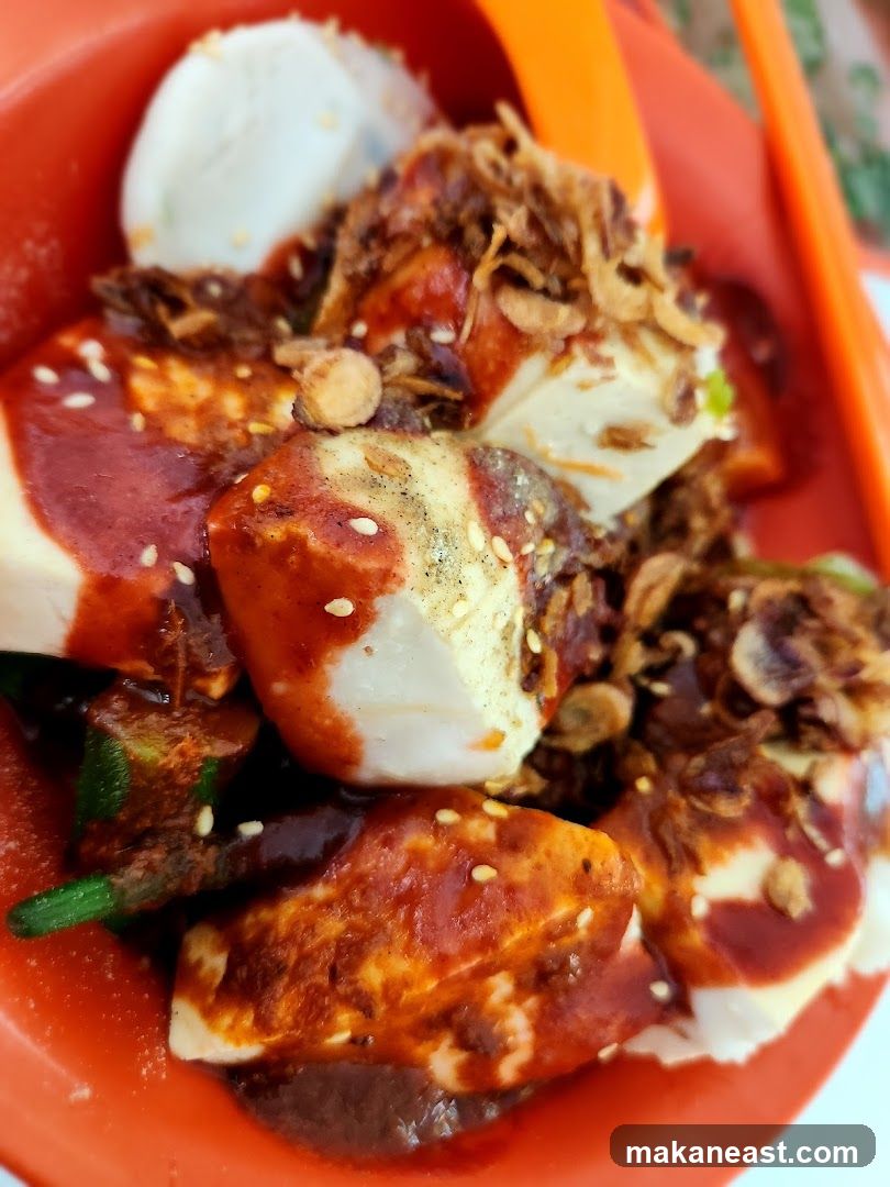 Tofu and Egg Dish