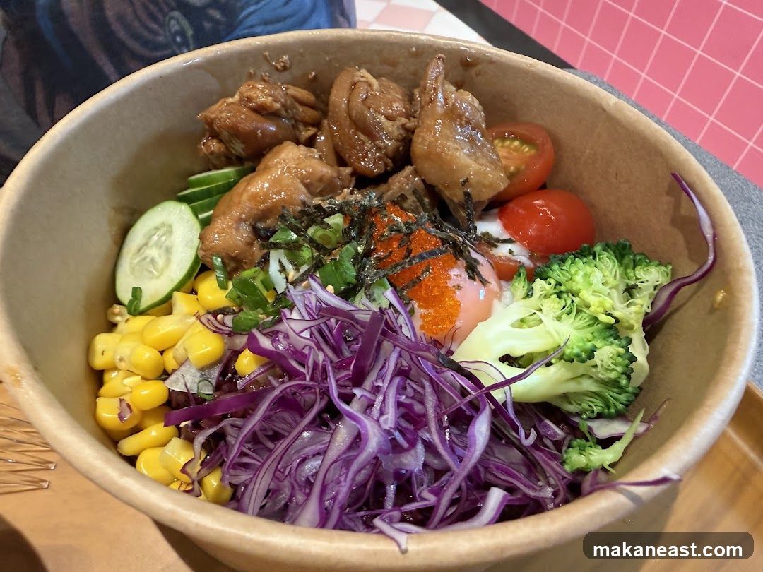 Chicken and Vegetable Bowl