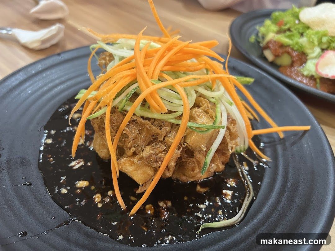 Fried Tofu Dish