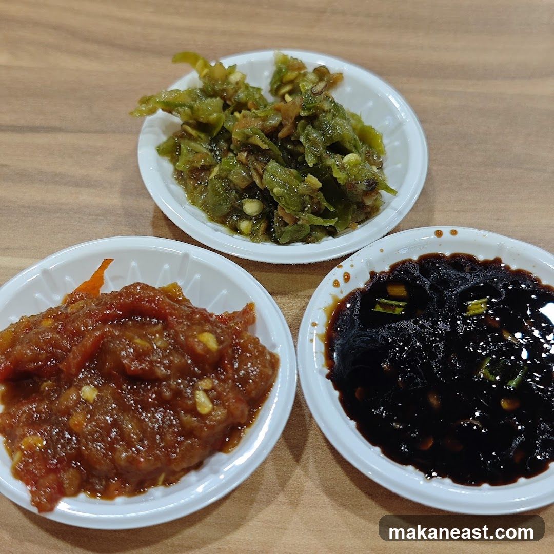 Three Condiments