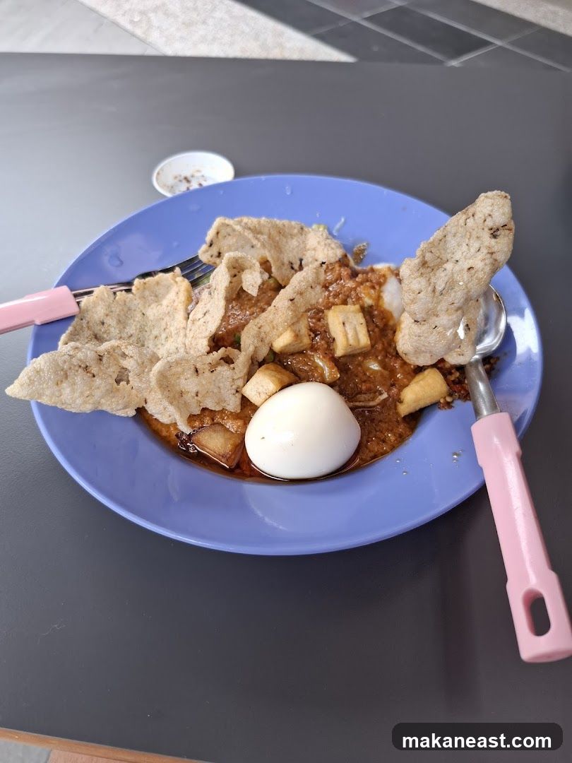 Plate of Food with Crackers and Egg
