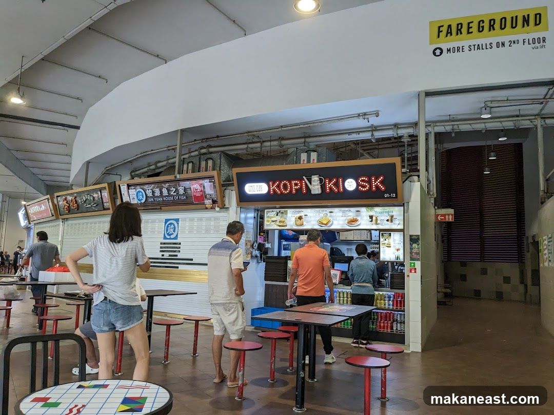 Food court stalls
