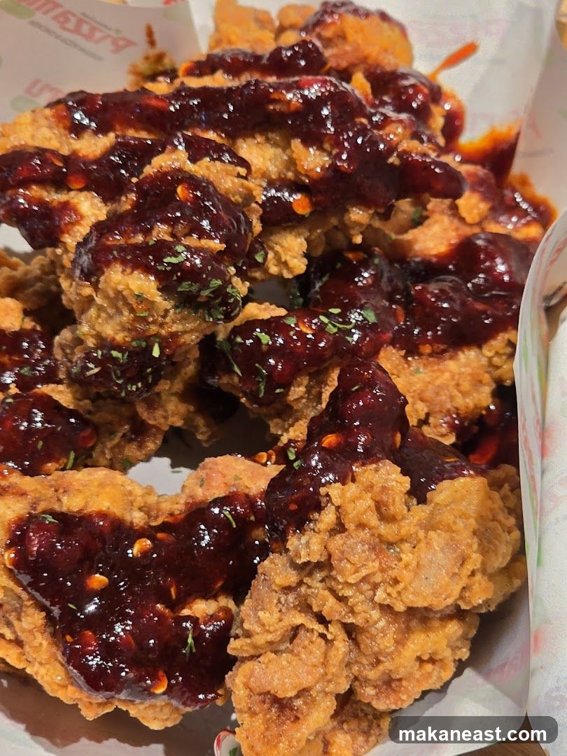 Fried Chicken with Sauce