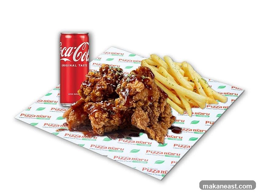 Fried Chicken and Fries