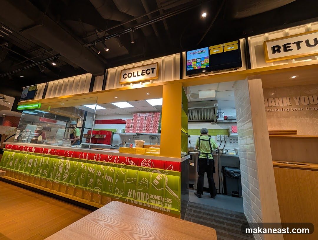 Pizza Restaurant Counter
