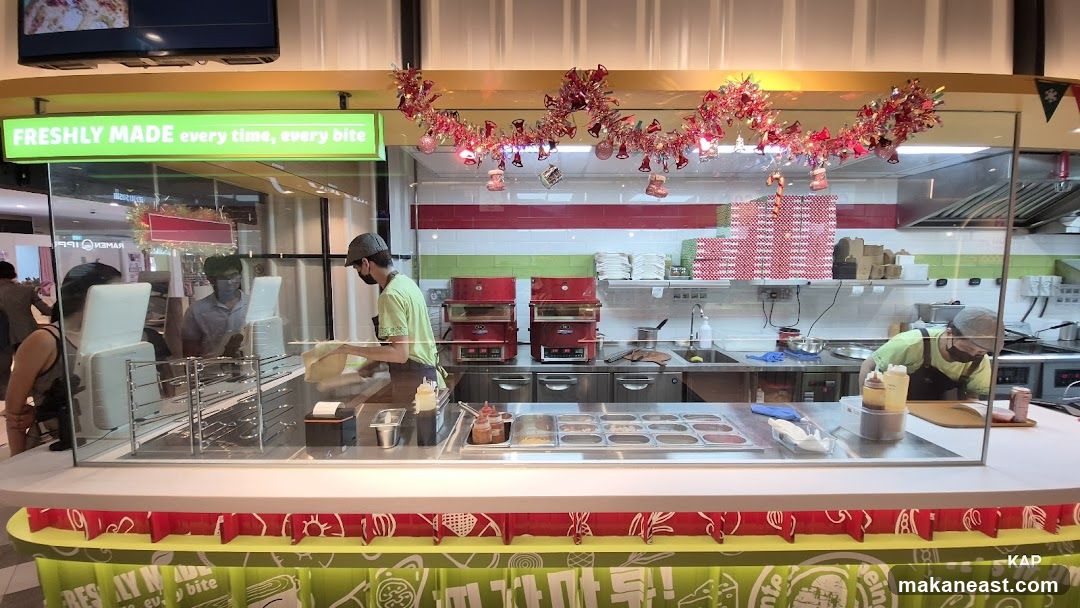Pizza Preparation Counter