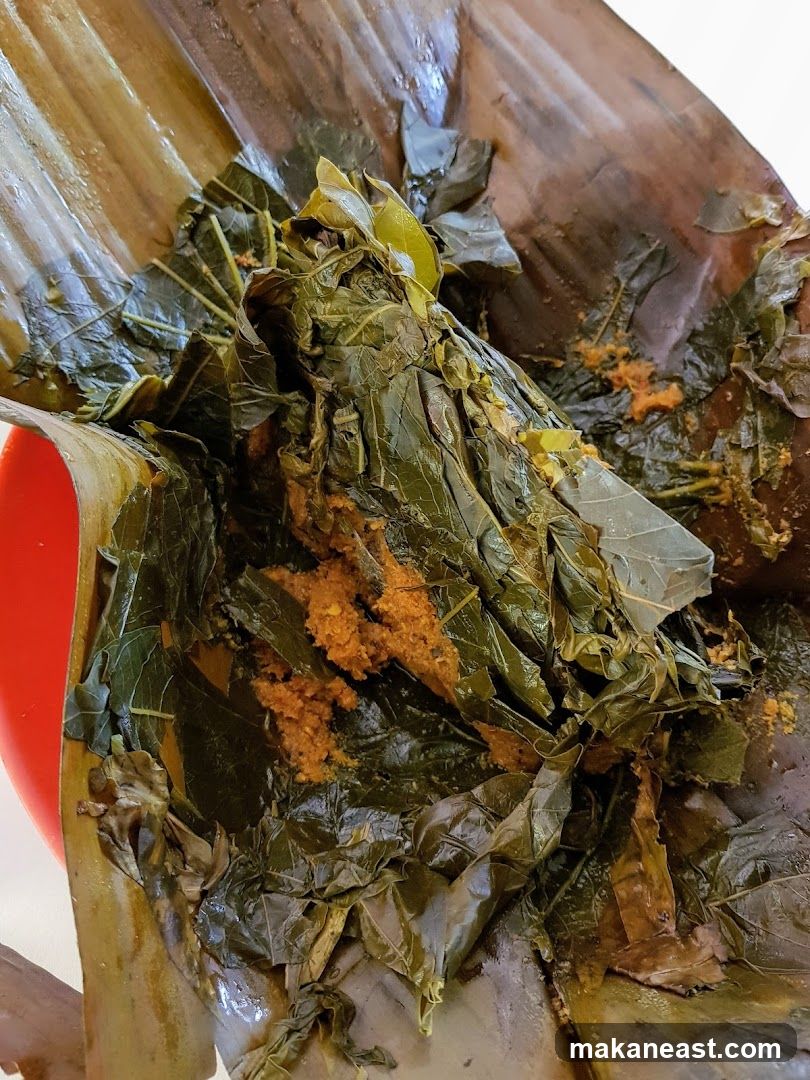 Steamed Dish Wrapped in Leaves