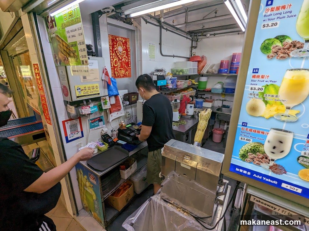 Juice Stall Counter