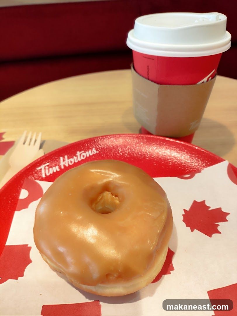Tim Hortons Donut and Coffee