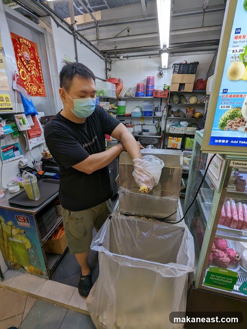 Juice Stall Operator