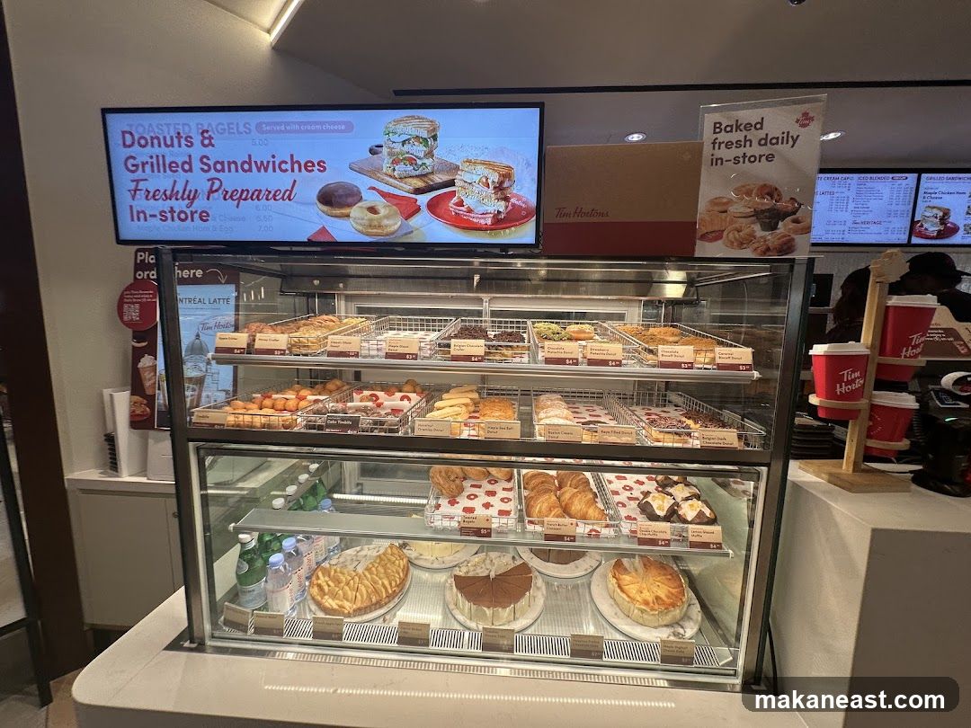 Tim Hortons Display Case