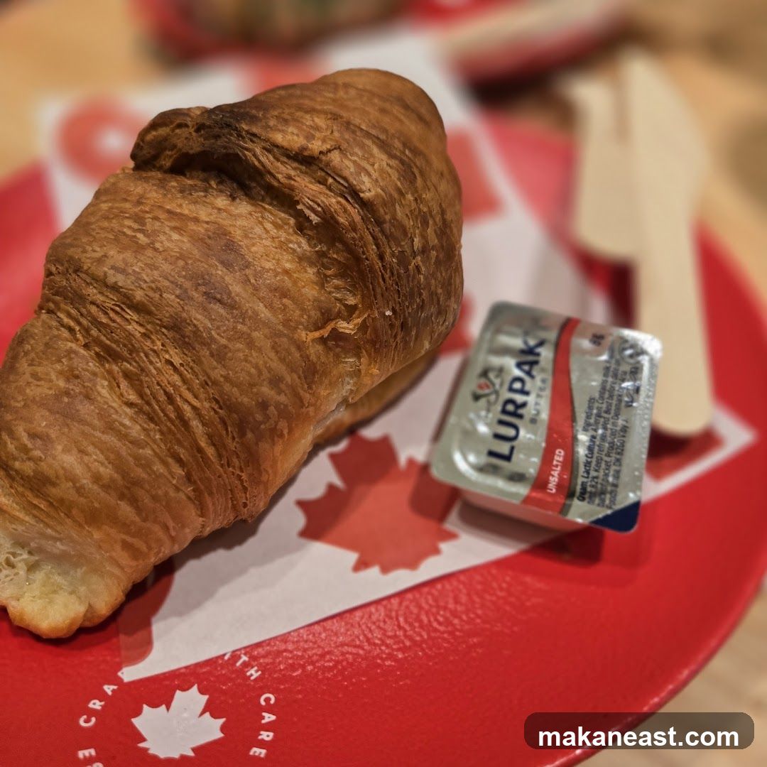 Croissant with Butter
