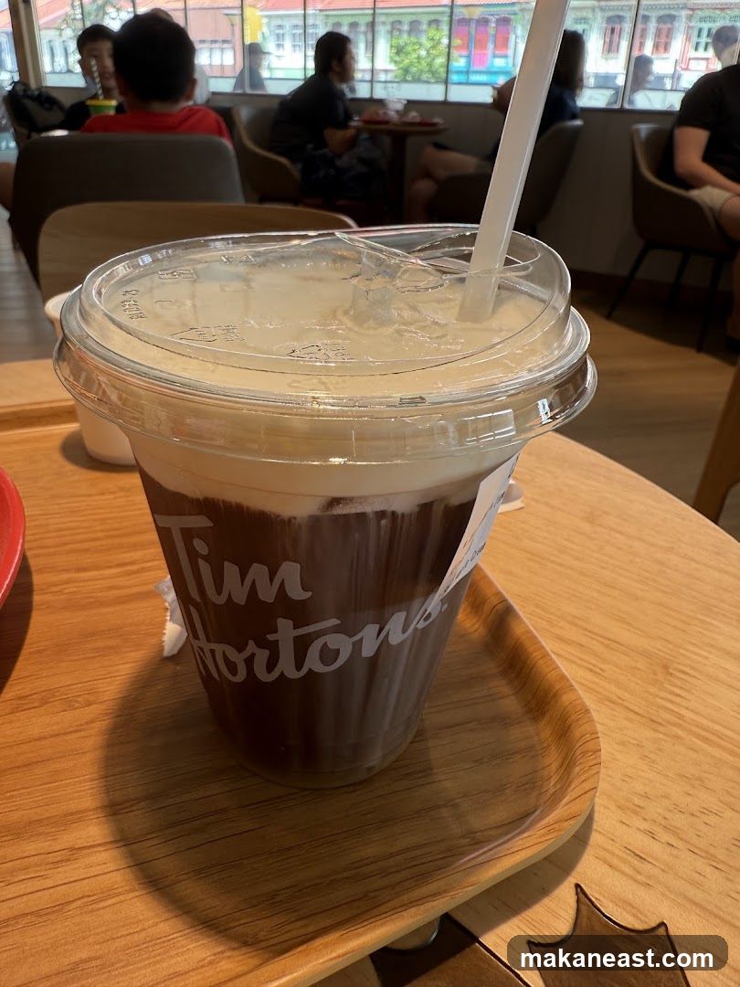 Iced Coffee with Cream