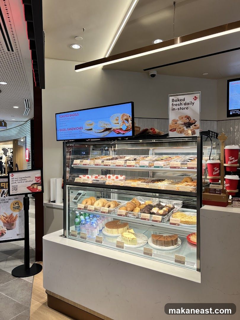 Tim Hortons Display Case