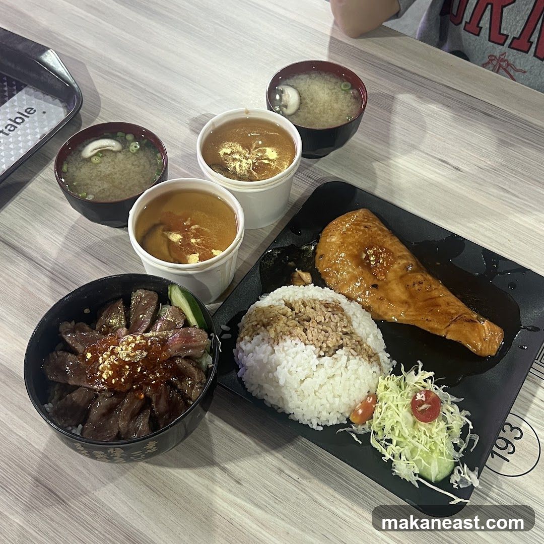 Japanese Food Platter