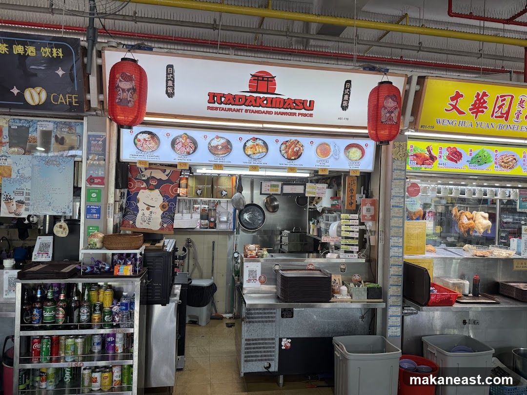 Japanese and Chinese Food Stalls