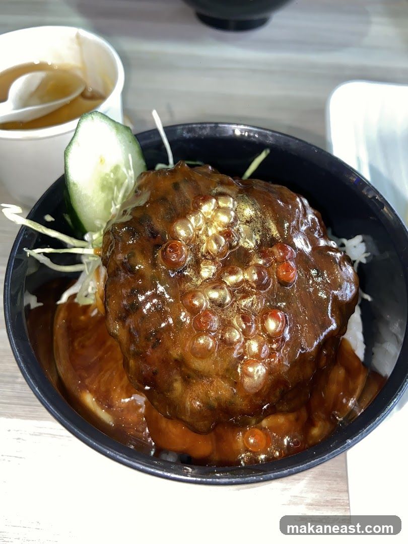 Hamburger Steak Donburi