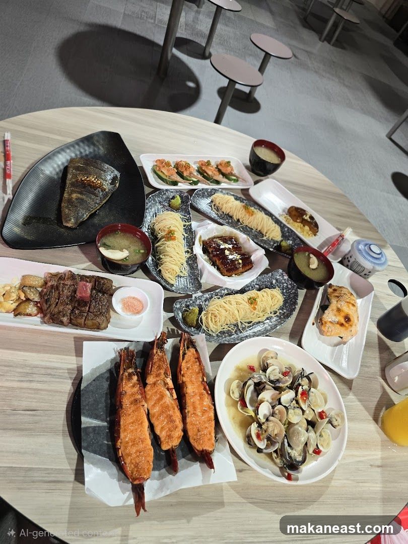 Assortment of Japanese Dishes