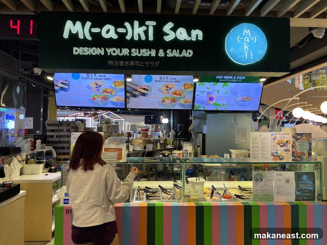 Sushi and Salad Counter