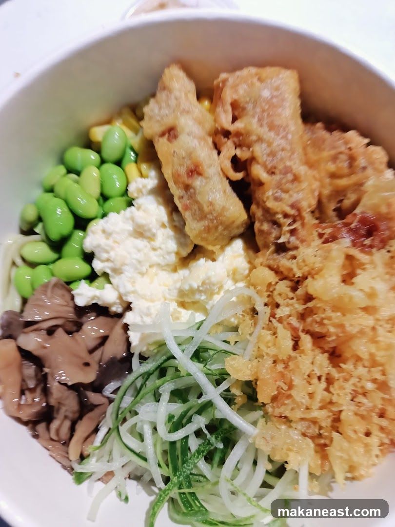 Noodle Bowl with Toppings