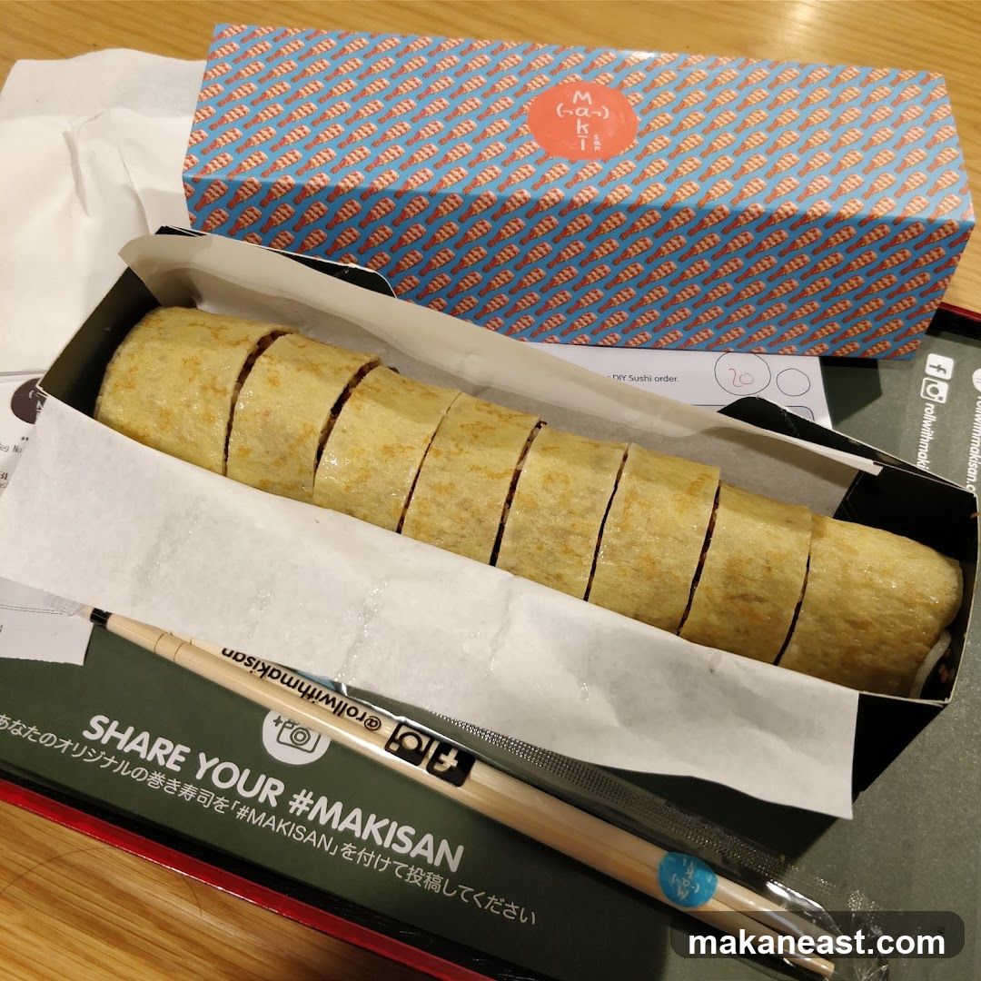 Sushi Roll and Packaging
