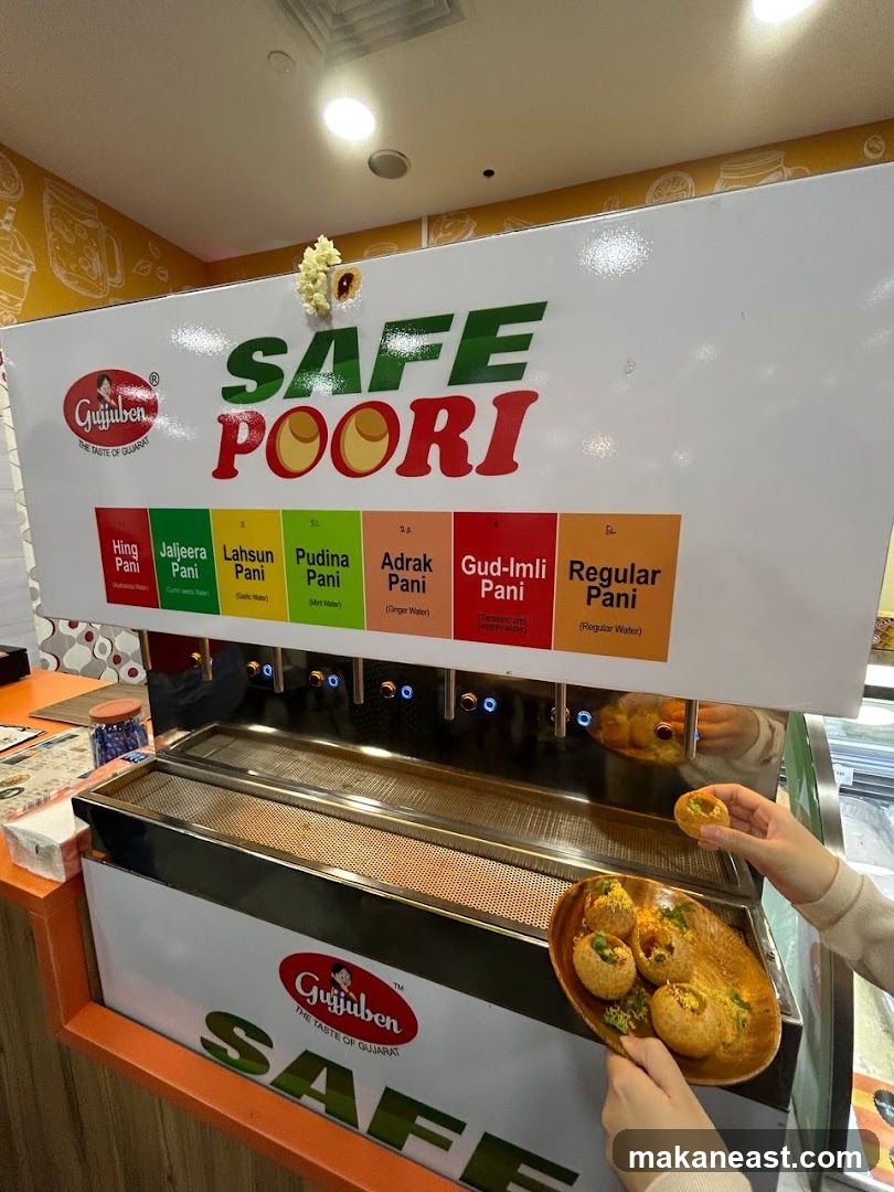 Safe Poori Dispenser