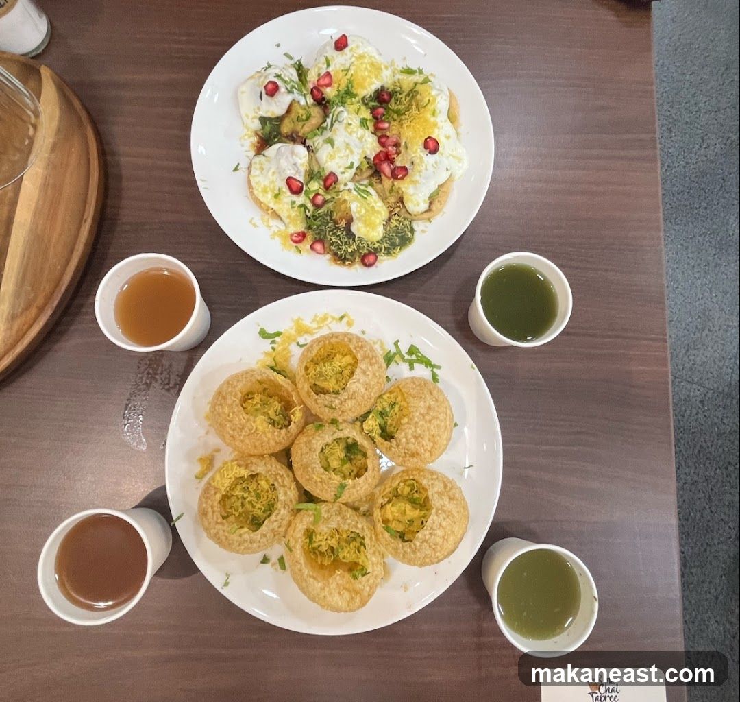 Indian Street Food Platter