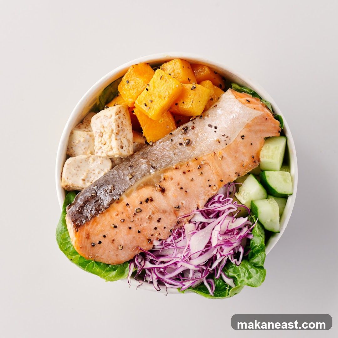 Salmon and Vegetable Bowl