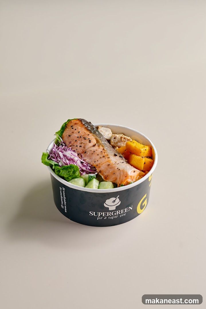 Salmon Salad Bowl
