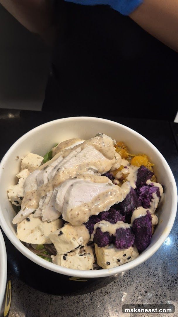Chicken and Tofu Bowl