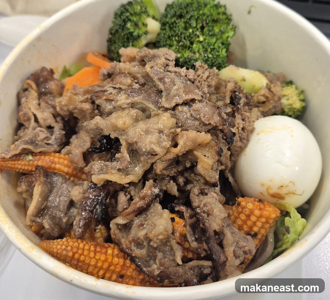 Beef and Vegetable Bowl
