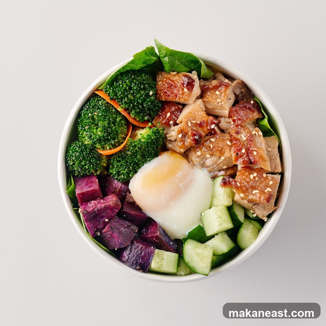 Chicken and Vegetable Bowl
