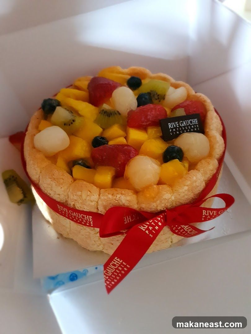 Fruit Charlotte Cake
