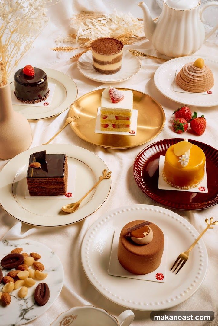 Assortment of Desserts